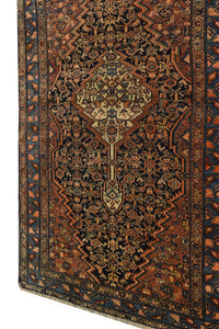 Antique Mashad Persian Rug, Size: 5'5'' x 4'2''