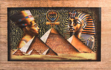 Load image into Gallery viewer, Papyrus Painting Nefertiti, Ramses