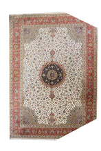 Load image into Gallery viewer, Fine Persian  Tabriz Rug Size: 11&#39;4&quot; x 15&#39;10&quot;