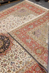 Fine Persian  Tabriz Rug Size: 11'4" x 15'10"