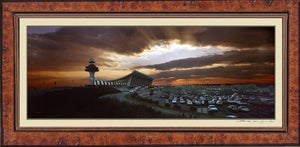 Historic Panoramic Photo Of Washington International Dulles Airport