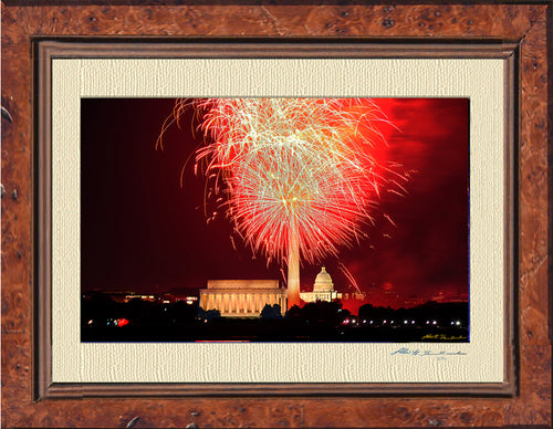 The Washington D.C. Fireworks - 4th of July